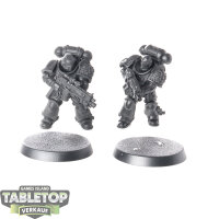 Deathwatch - 2 Intercessors - grundiert