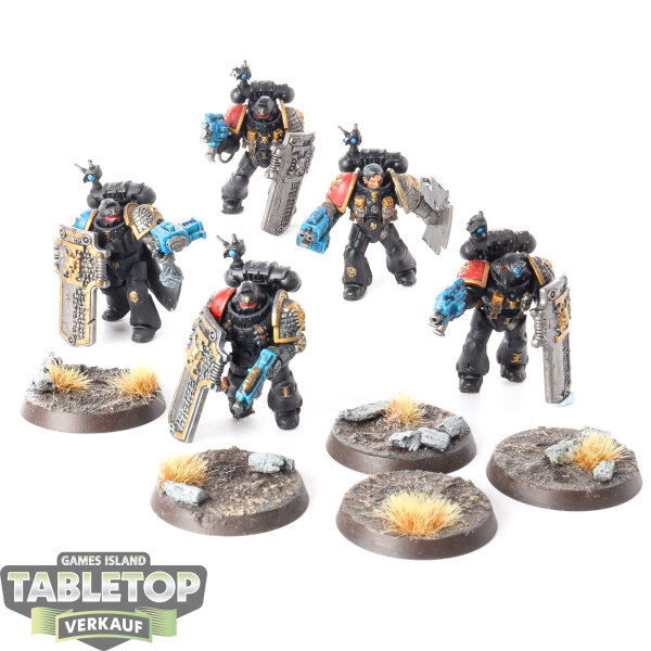 Deathwatch - 5 Veterans - bemalt