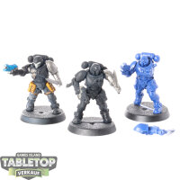 Deathwatch - 3 Reiver Squad - teilweise bemalt