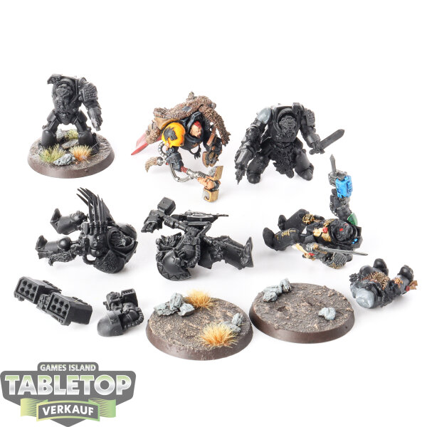 Deathwatch - 6 Terminator Squad - teilweise bemalt
