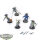 Space Marines - 5 x Jump Pack Intercessors - teilweise bemalt
