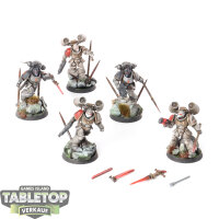 Space Marines - 5 x Jump Pack Intercessors - bemalt