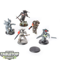 Space Marines - 5 x Jump Pack Intercessors - teilweise...