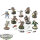 Space Marines - 10 x Assault Intercessor Squad - teilweise bemalt