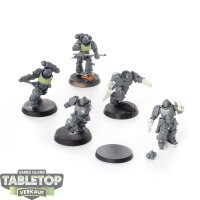 Space Marines - 5 x Assault Intercessor Squad - unbemalt