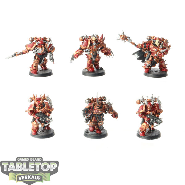 World Eaters - 6x Chosen Klassisch - bemalt