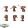 World Eaters - 6x Chosen Klassisch - bemalt