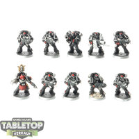 Space Marines - 10x Tactical Squad klassisch - bemalt