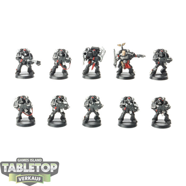 Space Marines - 10x Tactical Squad klassisch - bemalt