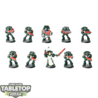 Dark Angels - 10x Tactical Squad klassisch - teilweise...