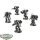 Space Marines - 5x Assault Squad - bemalt