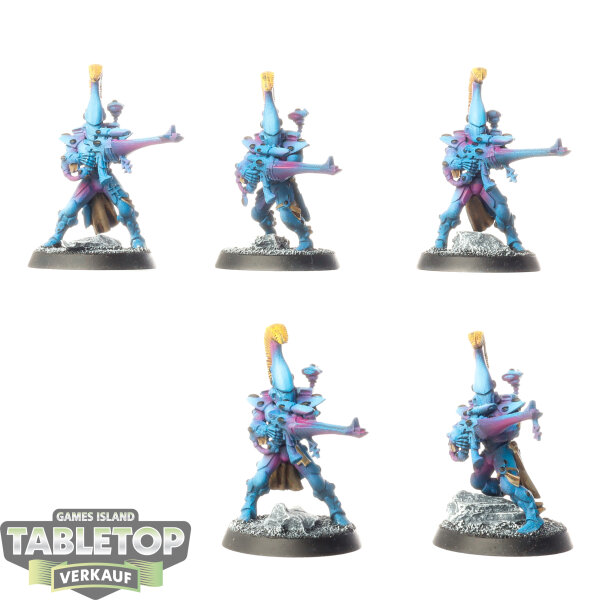 Aeldari - 5x Dire Avengers - bemalt