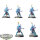Aeldari - 5x Dire Avengers - bemalt