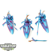 Aeldari - 3x Shining Spears - teilweise bemalt