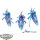 Aeldari - 3x Shining Spears - teilweise bemalt