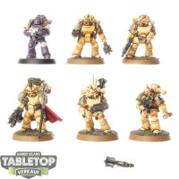 Horus Heresy - 6x MKIII Tactical Squad - teilweise bemalt