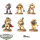 Horus Heresy - 6x MKIII Tactical Squad - teilweise bemalt