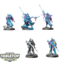 Aeldari - 5x Rangers - teilweise bemalt