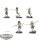 Aeldari - 5x Howling Banshees - teilweise bemalt