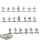 Flesh-eater Courts - 20x Crypt Ghouls - teilweise bemalt