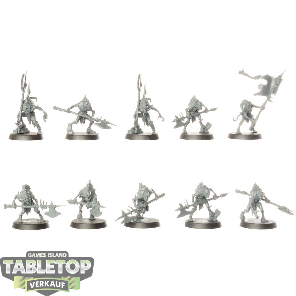 Flesh-eater Courts - 10x Cryptguard - unbemalt