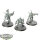 Flesh-eater Courts - 3x Crypt Haunter Courtier - unbemalt