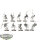 Nighthaunt - 10x Bladegheist Revenants - unbemalt