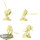 Nighthaunt - 4x Glaivewraith Stalkers - unbemalt