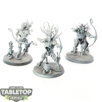 Sylvaneth - 3 Kurnoth Hunters - grundiert