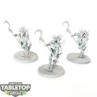Sylvaneth - 3 Kurnoth Hunters - grundiert