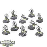 Necrons - 10 Necron Warriors - bemalt