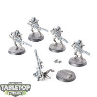Necrons - 5 Deathmarks - teilweise bemalt
