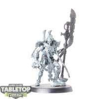 Necrons - Overlord with Tachyon Arrow - grundiert
