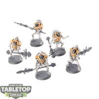 Necrons - 5 Triarch Praetorians - teilweise bemalt
