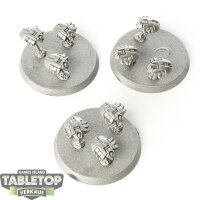 Necrons - 3 Canoptek Scarabs klassisch - grundiert