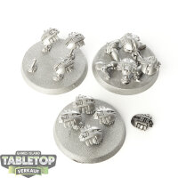 Necrons - 3 Canoptek Scarabs klassisch - grundiert