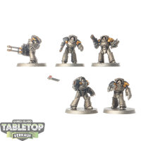 Horus Heresy - 5 x Legion Tartaros Terminator Squad - bemalt