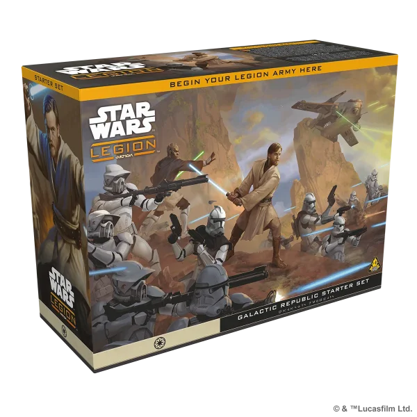 Star Wars: Legion - Galactic Republic Starter Set - Multilingual
