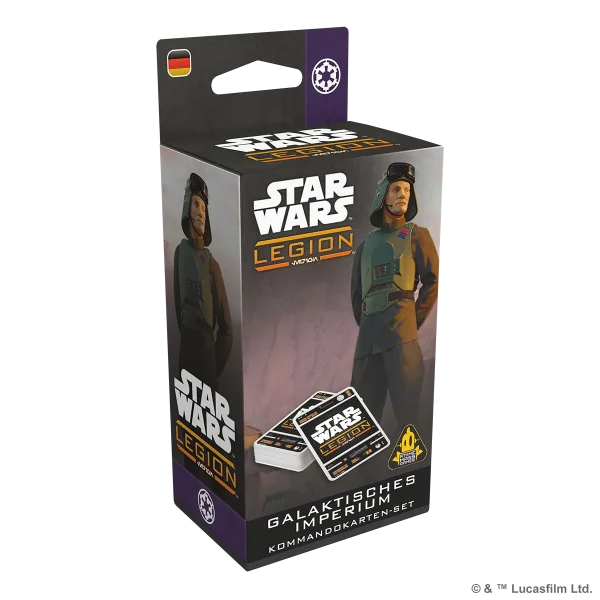Star Wars: Legion - Galaktisches Imperium Kommandokarten-Set - Deutsch