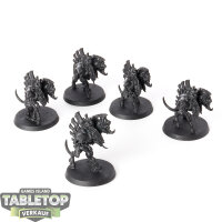Tyraniden - 5x Barbgaunts - grundiert