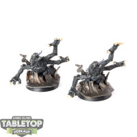 Space Hulk - 2x Genestealer - bemalt