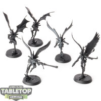 Drukhari - 5x Scourges - grundiert