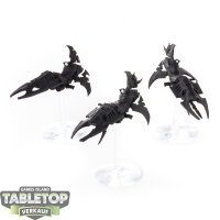 Drukhari - 3x Reavers - grundiert
