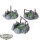 Skaven - 3x Skaven Gnawholes - bemalt
