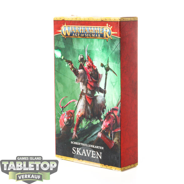 Skaven - Warscroll Cards - deutsch
