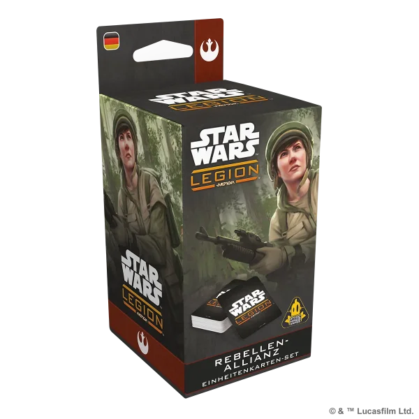 Star Wars: Legion - Rebellenallianz Einheitenkarten-Set - Deutsch