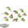 Tyraniden - 10x Hormagaunts - klassisch - teilweise bemalt