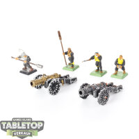 Empire of Man - 2x Cannons  - teilweise bemalt