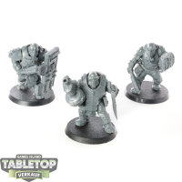 Astra Militarum - 3 Bullgryns - unbemalt