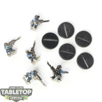 Astra Militarum - 5 Ratlings classic - teilweise bemalt